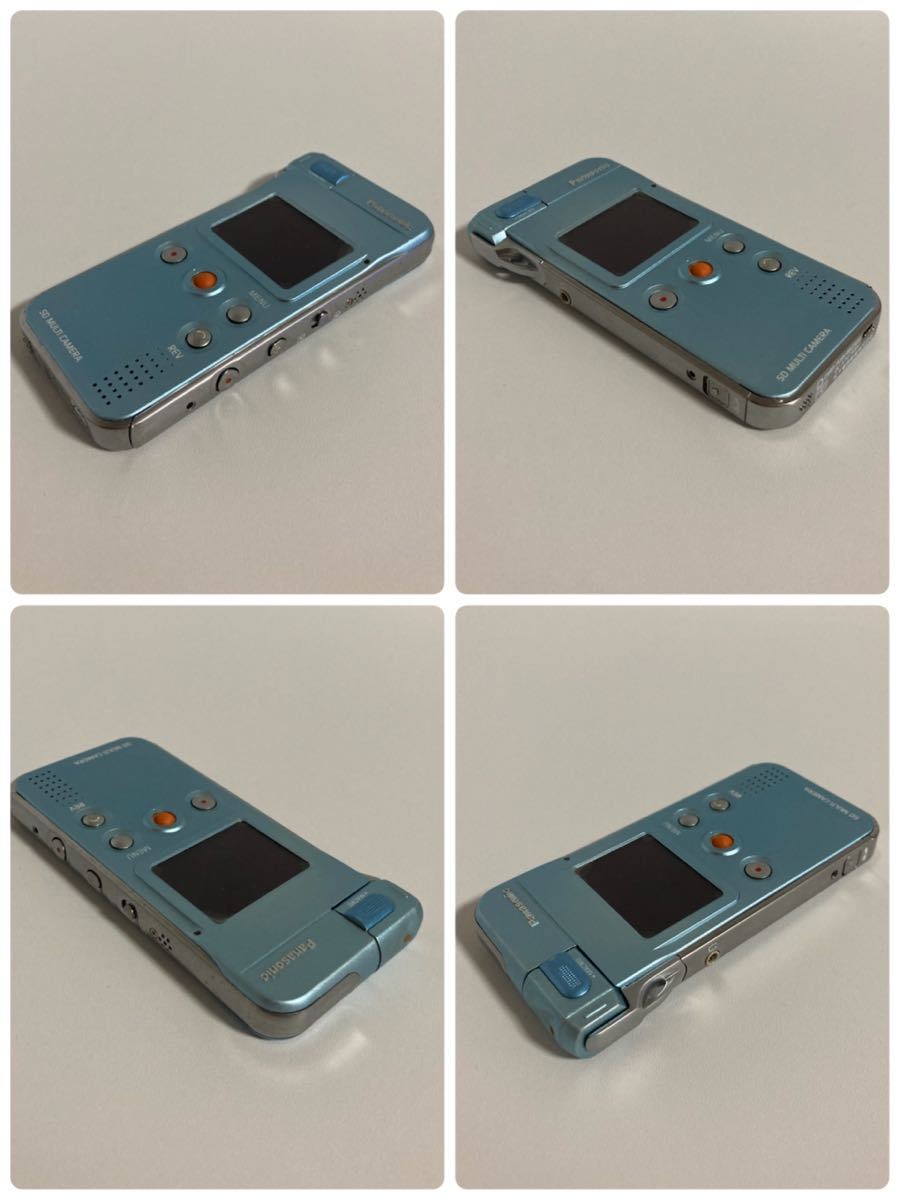Yahoo!オークション - Panasonic D-snap SV-AS10 ピンク ブルー SDマ