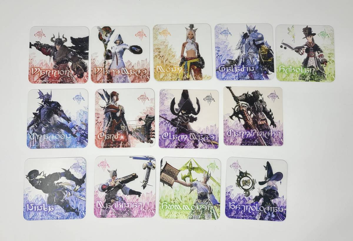 エオルゼアカフェ ファイナルファンタジー14 ジョブコースター 全種類