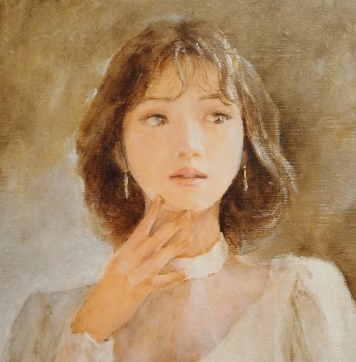 Yahoo!オークション - 黒川達也 真作「イキシア」油彩SM 師・宮永岳彦