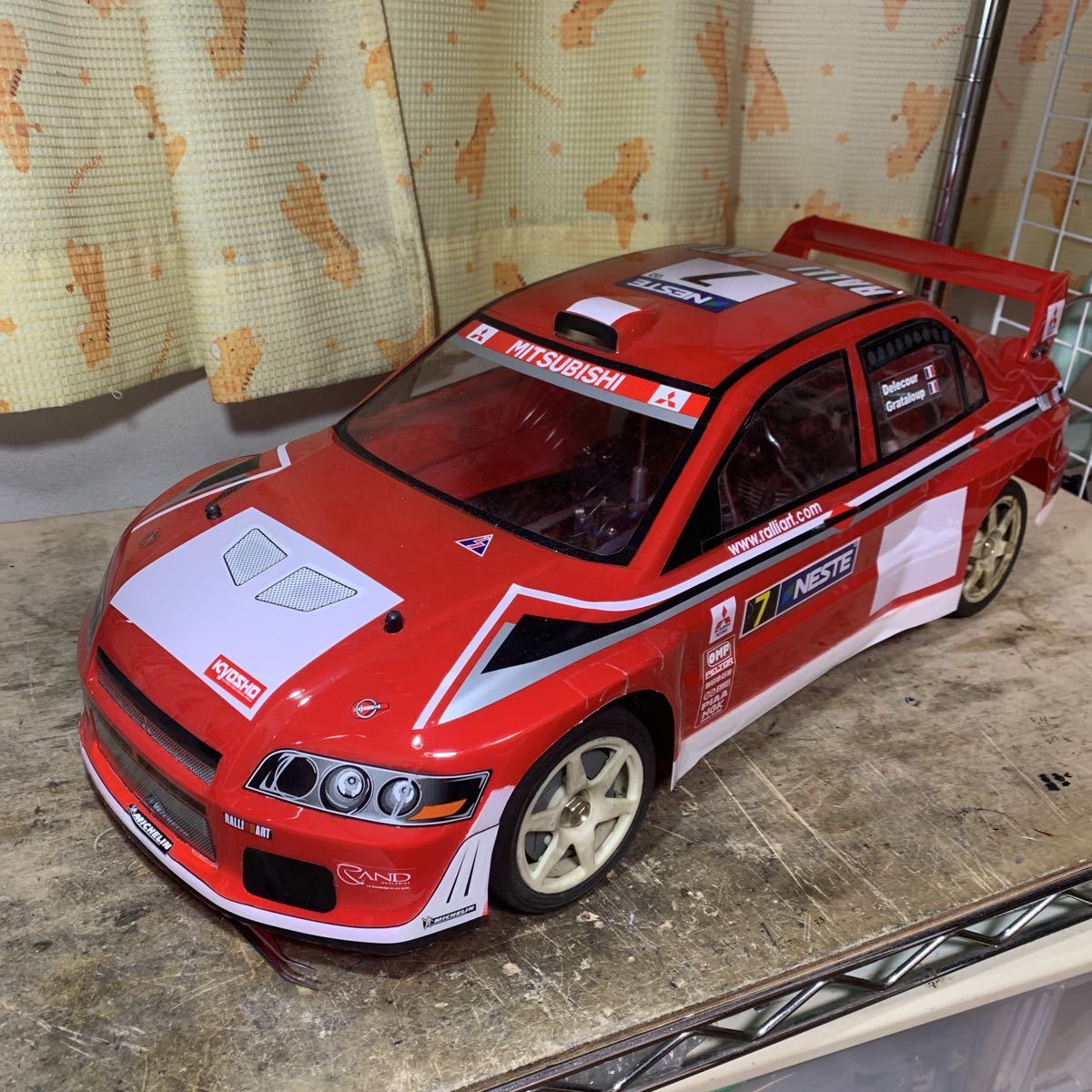 京商 エンジンカー KYOSHO ラジコン 1⁄8 ランドマックス ランチア