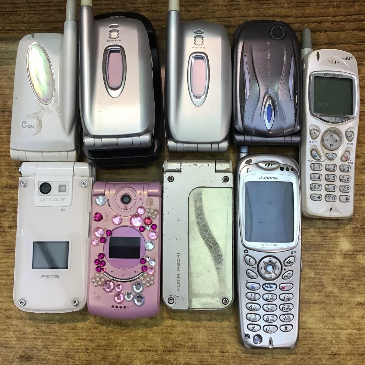 Yahoo!オークション - 【ガラケー まとめ】ケータイ＆ピッチ 9台セット