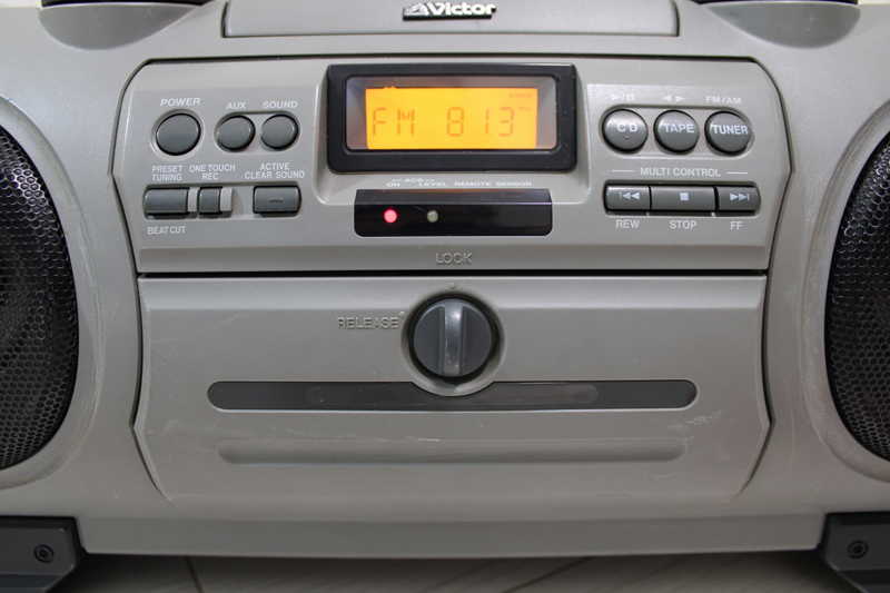 Yahoo!オークション - Victor ビクター「RV-X70」超大型ラジカセ 通電