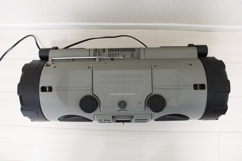 Yahoo!オークション - Victor ビクター「RV-X70」超大型ラジカセ 通電