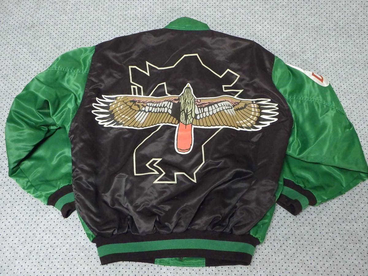 Yahoo!オークション - ダイエー ホークス スタジャン 鷹ジャン L ビジ