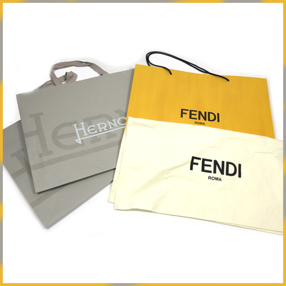 Yahoo!オークション - ブランド紙袋&amp 保存袋4点セット HERNO(ヘル