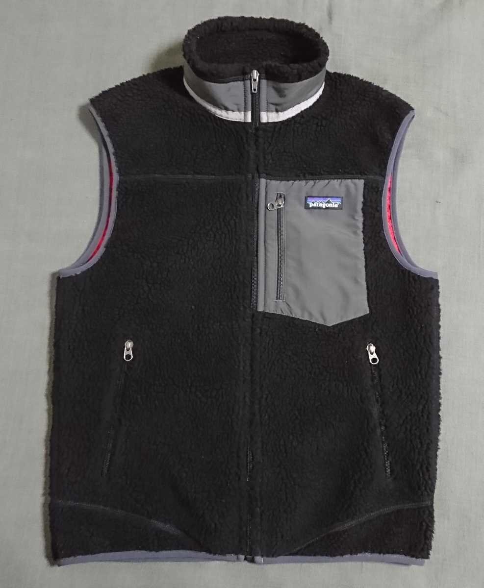 patagonia パタゴニア クラシック レトロX ベスト フリース ブラック S