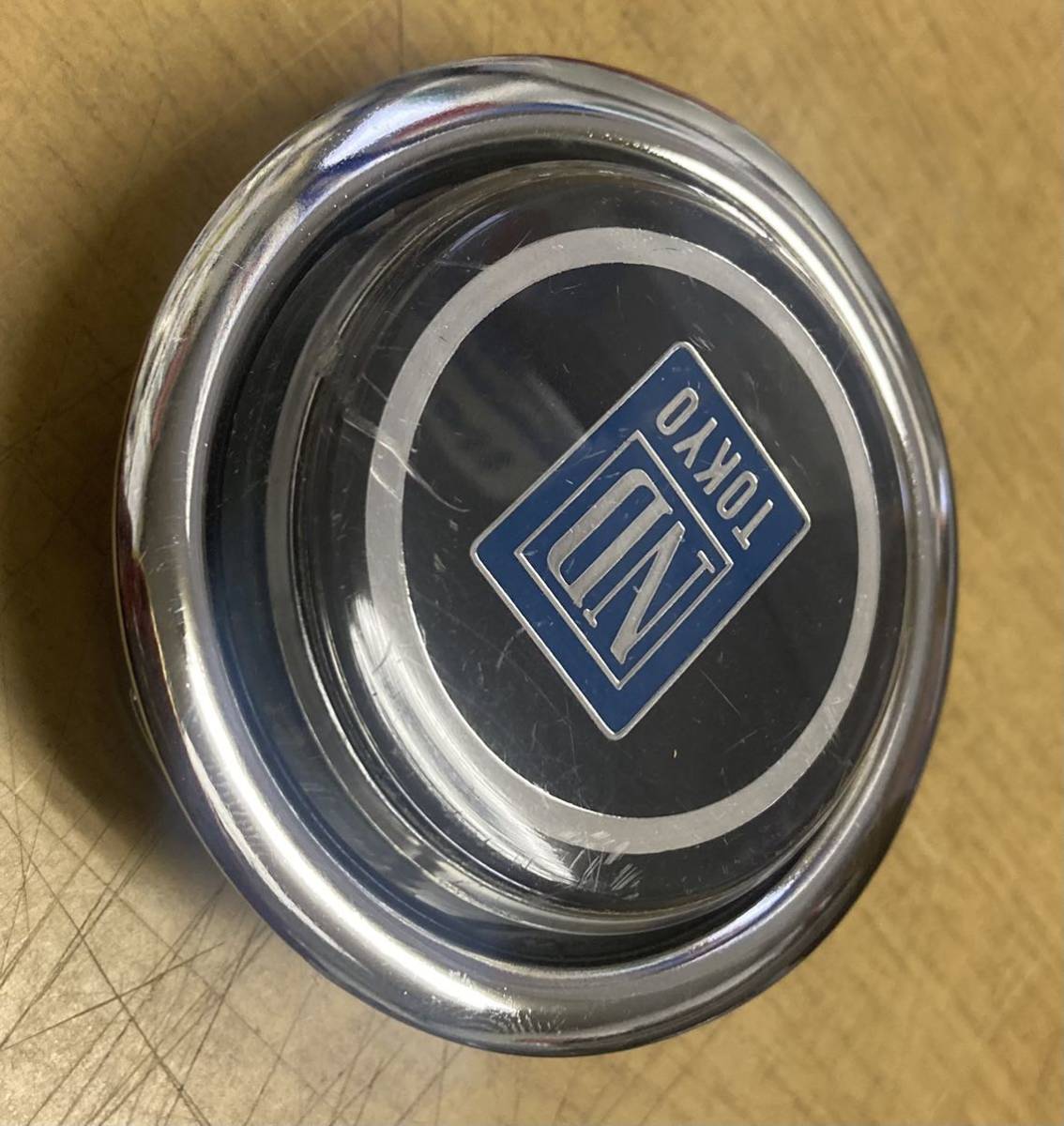 当時物レア 美品 ナルディ 東京 TOKYO 青 ホーンボタン 旧車 VIP jdm