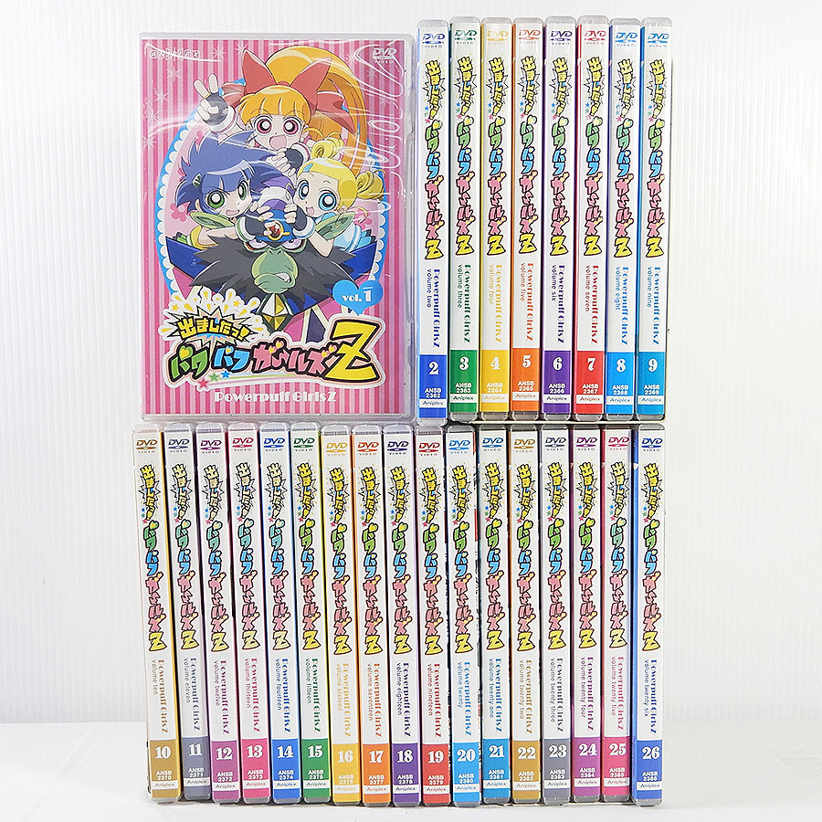 Yahoo!オークション - DVD 出ましたっ パワパフガールズZ 全26巻セッ