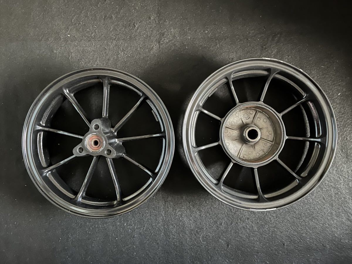 Yahoo!オークション - 希少.アドレスv125用9スポークアルミホイール前