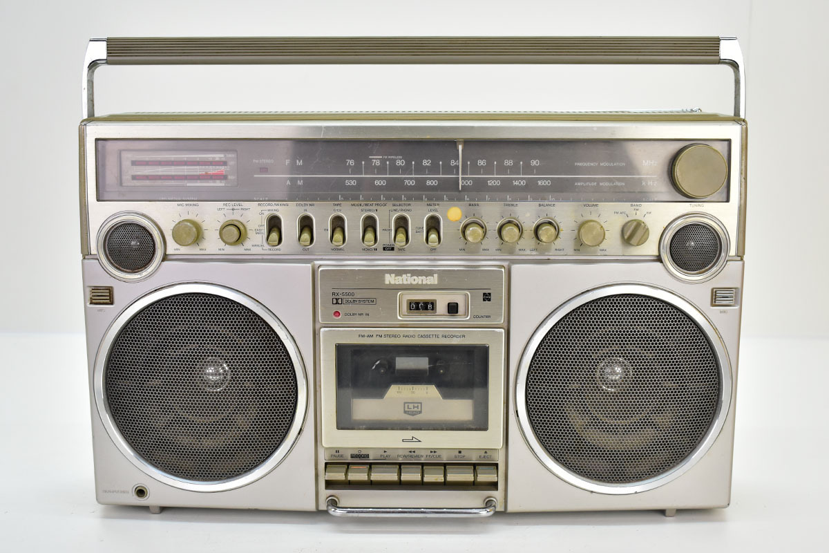 Yahoo!オークション - National RX-5500 ラジカセ [ナショナル][ラジオ