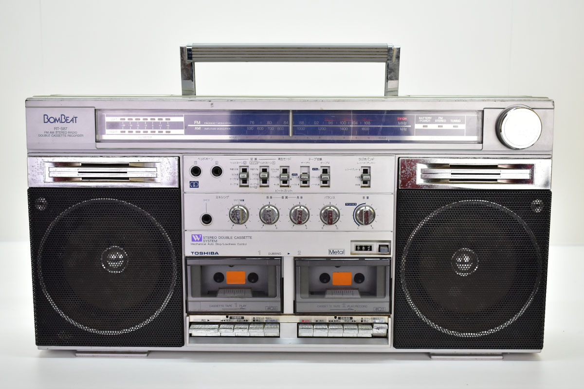 Yahoo!オークション - TOSHIBA RT-S87 BOMBEAT ラジカセ [東芝][ダブル
