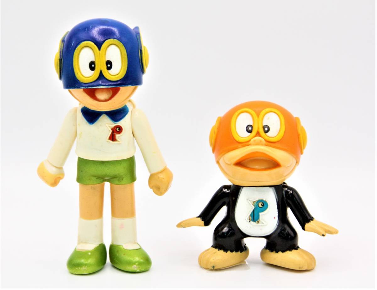 Yahoo!オークション - BANDAI パーマン 1号 2号 ソフビ 小学館 当時物