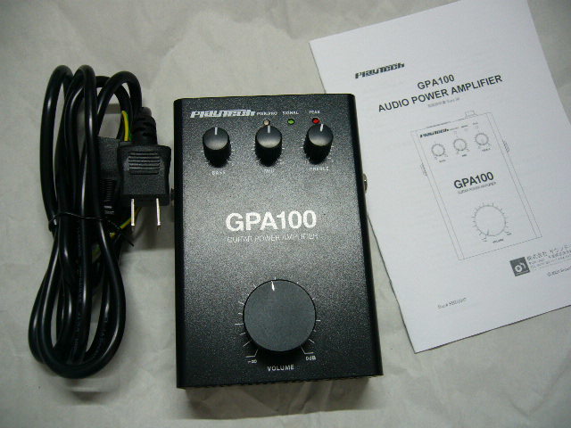 Yahoo!オークション - PLAYTECH GPA-100 ペダル型パワーアンプ ノイズ