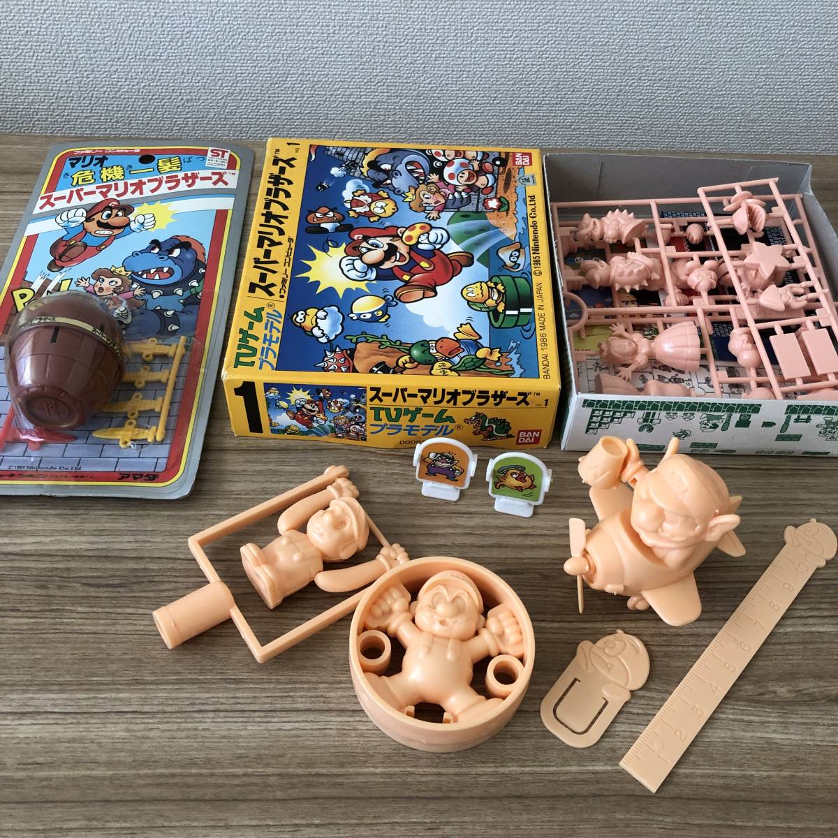 Yahoo!オークション - ナガサキヤ マリオ ファミコン 食玩 プラモデル