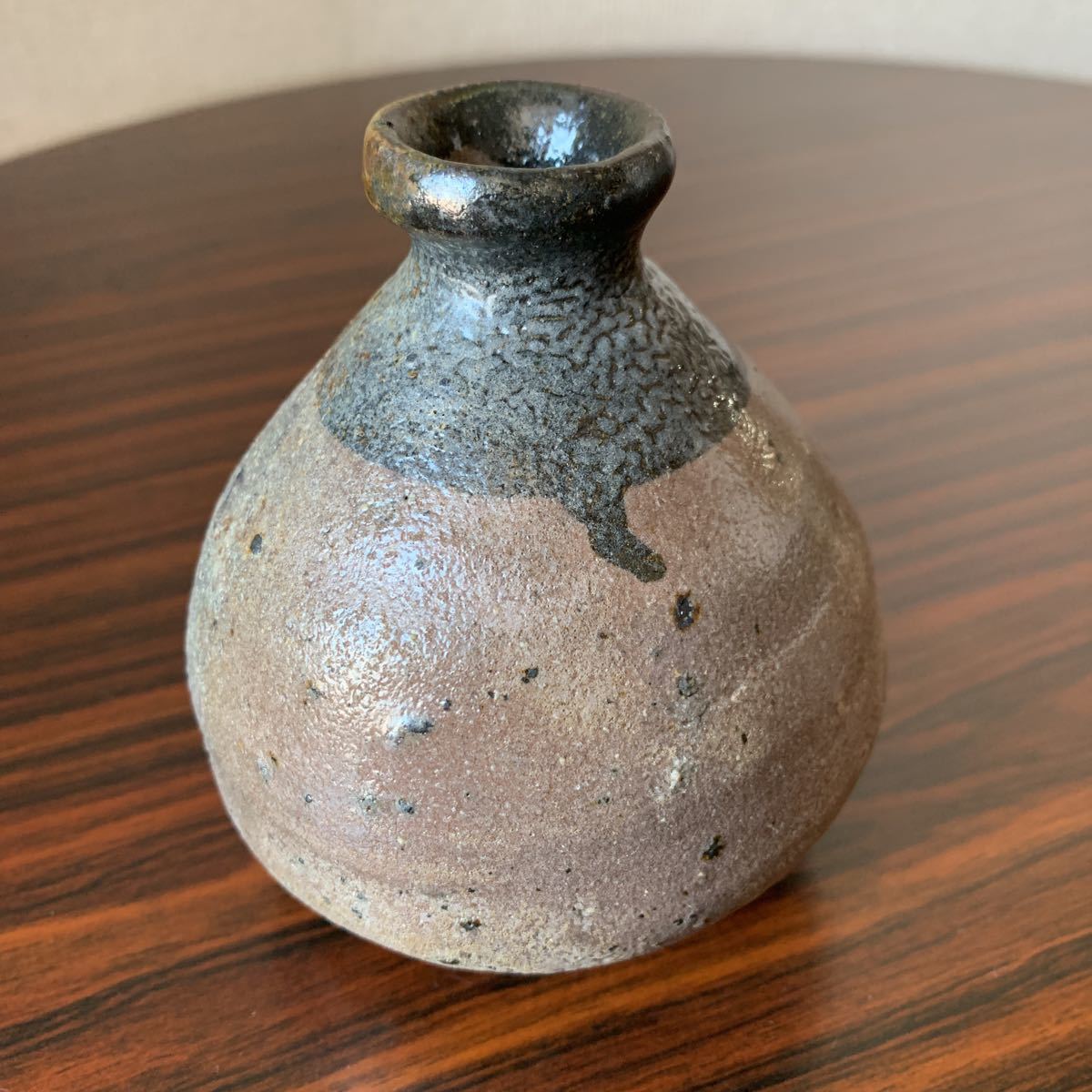 □唐津焼 丸田宗彦 唐津皮鯨ぐい呑 共箱、共布、栞揃い #ぐい呑み 丸田