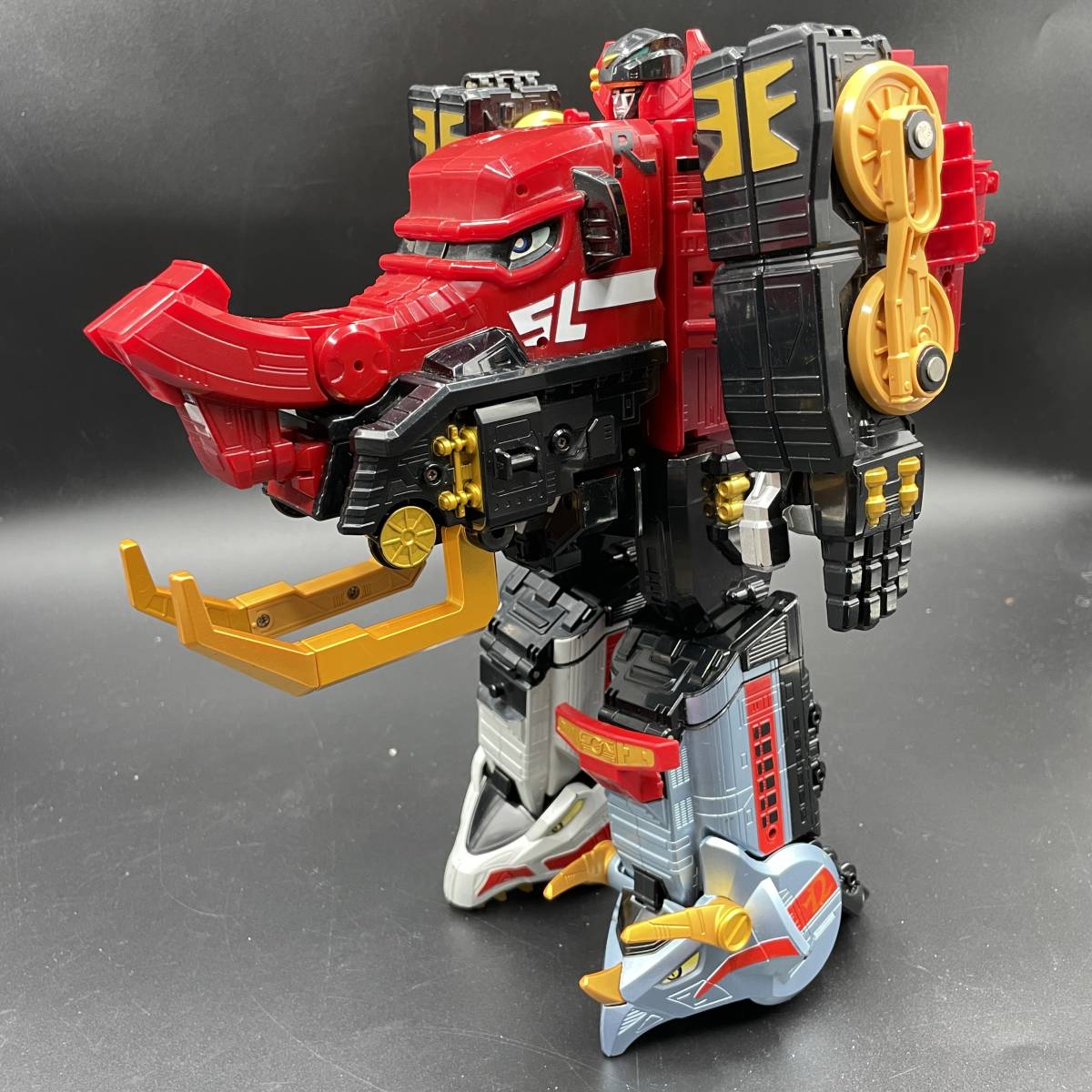 Yahoo!オークション - ジャンク 炎神合体 DX キョウレツオー 炎神戦隊