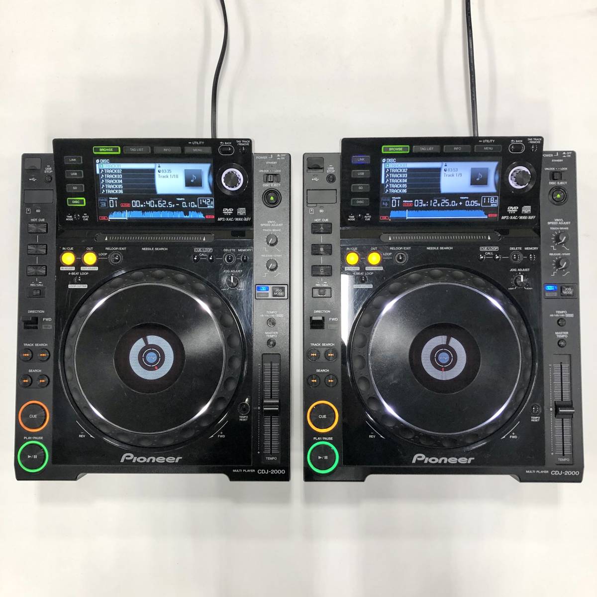 Yahoo!オークション - Pioneer DJ CDJ CDJ-2000 2台セット