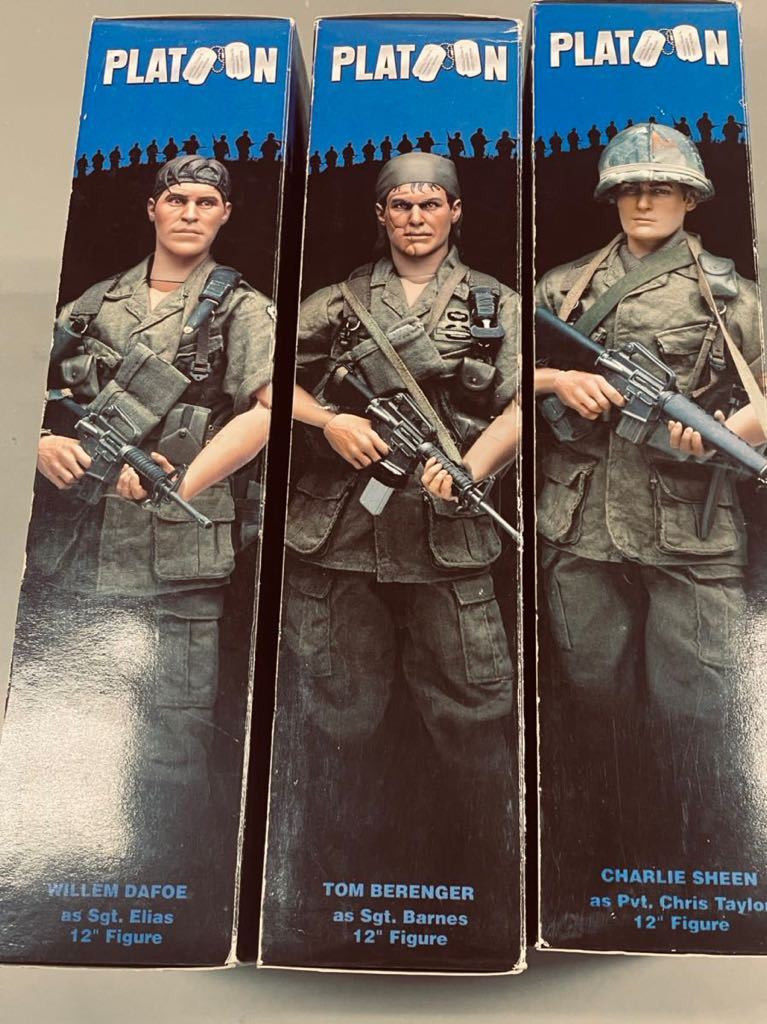 Yahoo!オークション - PLATOON プラトーン 1/6 フィギュア 3体