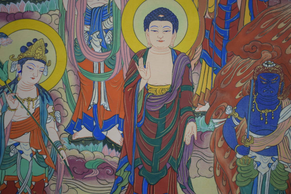 Yahoo!オークション - 【不詳】//高野山/奥之院/十三仏図/十三佛図/桐