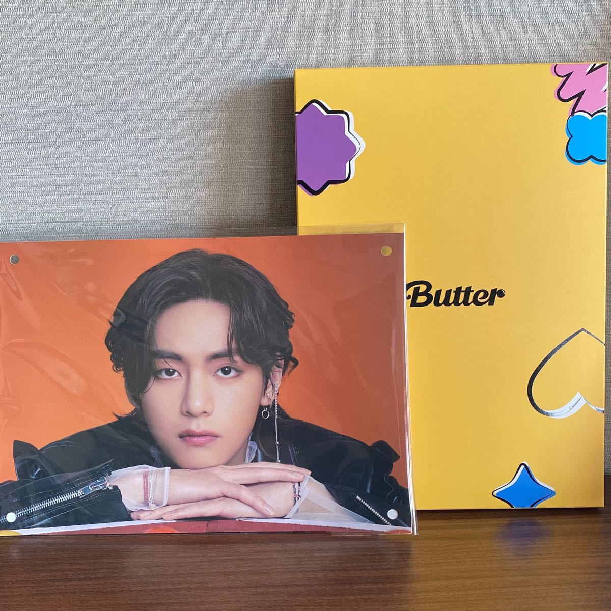 BTS テテ テヒョン V フォトバナー Butter バター FC 公式グッズ photo