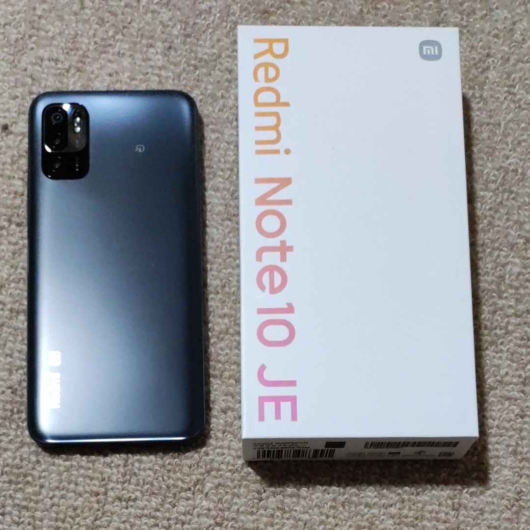 Redmi Note 10 JE グラファイトグレー美品｜Yahoo!フリマ（旧PayPay