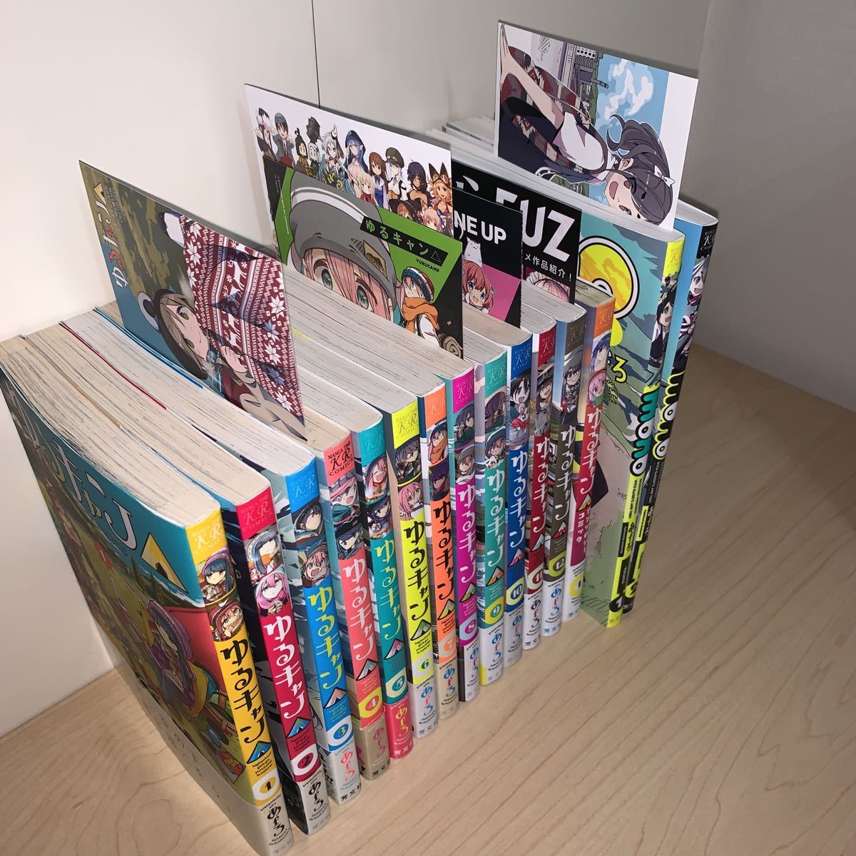 Yahoo!オークション - 【全15巻セット 初版帯付き】あfろ ゆるキャン 1