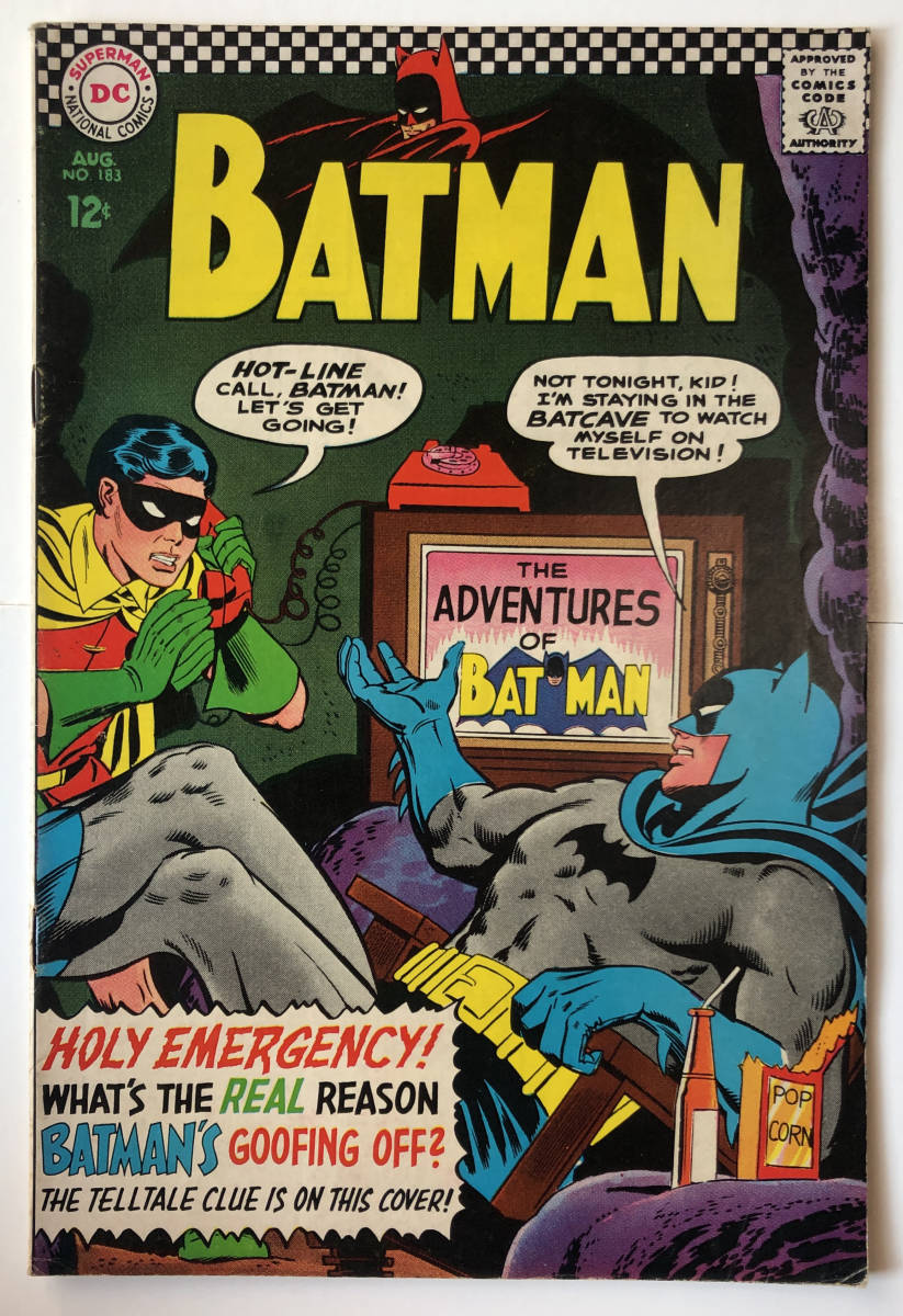 Yahoo!オークション - 1966年 BATMAN #183 英語版 バットマン アメコミ