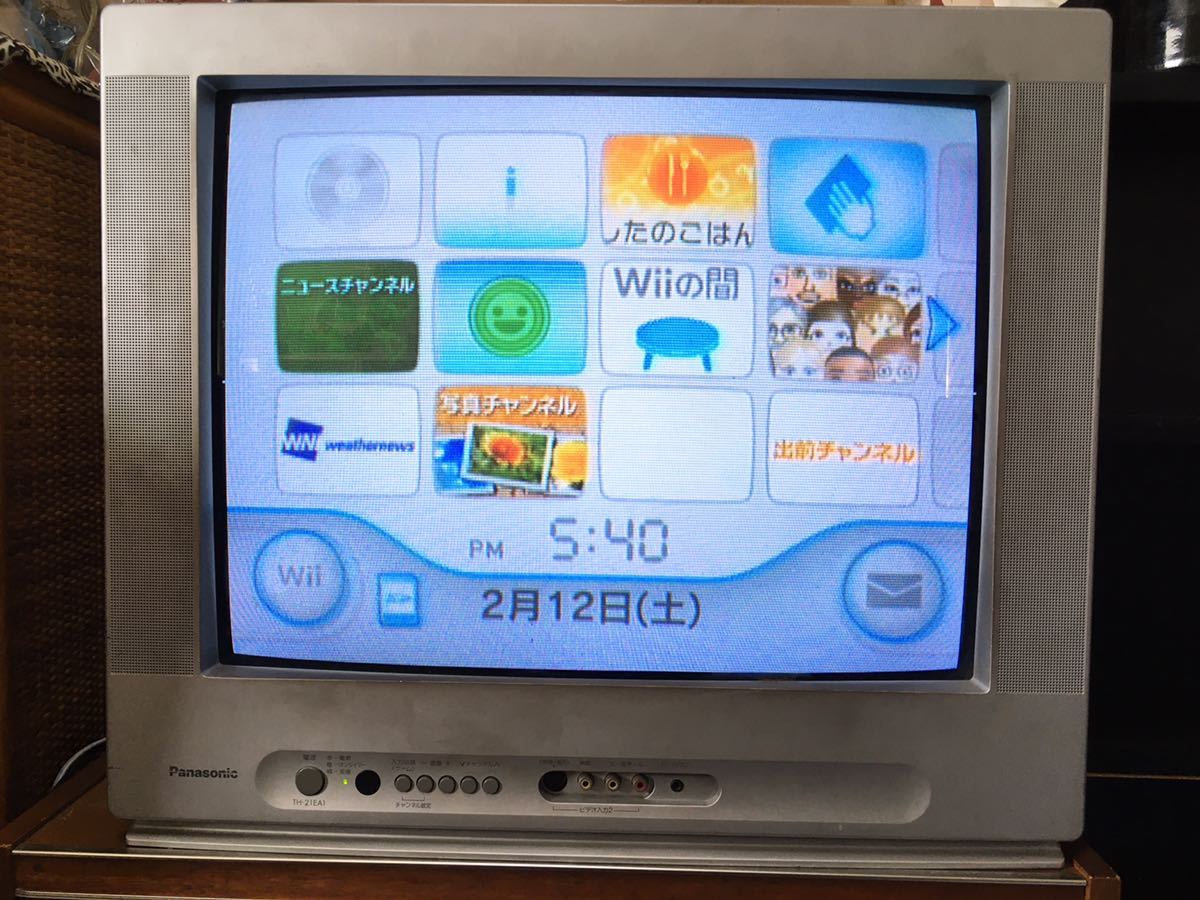Yahoo!オークション - 21型 Panasonic VIERA ビエラ ブラウン管テレビ