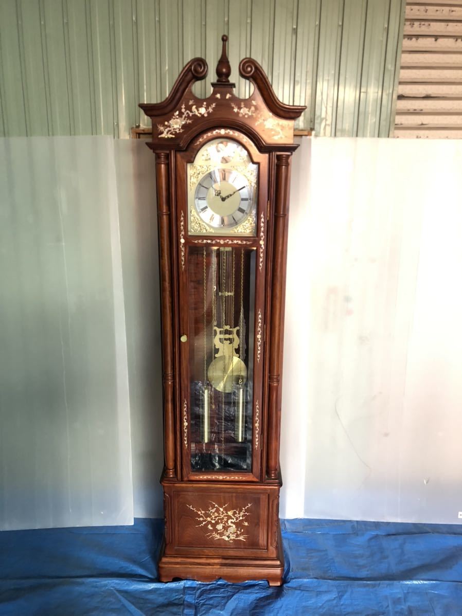 Yahoo!オークション - ジャンク品 Tempus Fugit振り子時計 アンティー