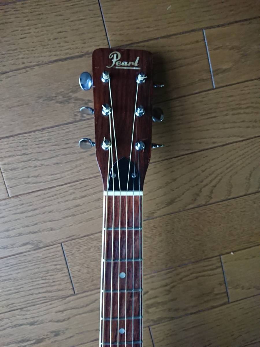 レア！Pearl パールPF-618 ジャパンヴィンテージアコギ ADJサドルレア