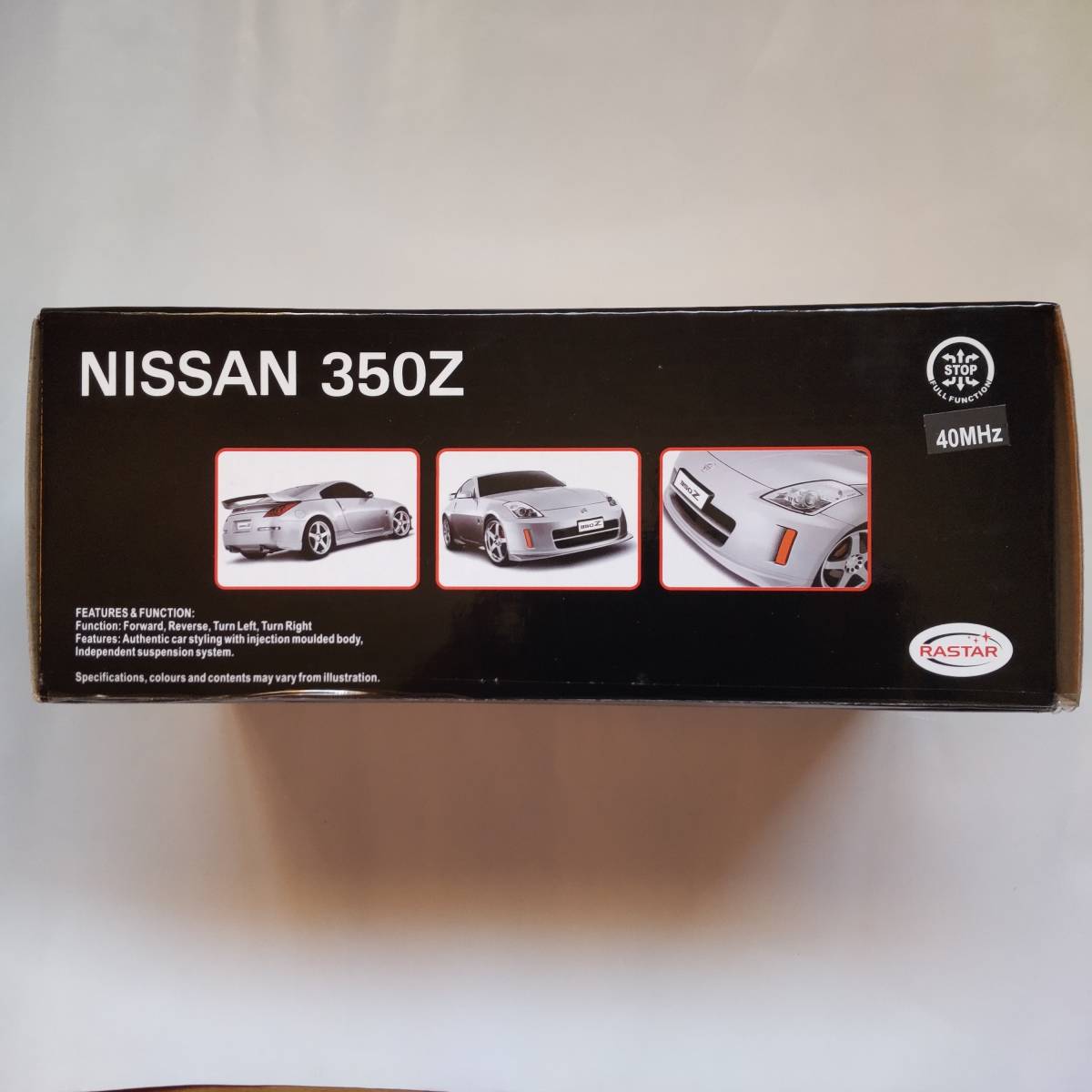 Yahoo!オークション - RASTAR ラジコンカー NISSAN 350Z ブラック 正規