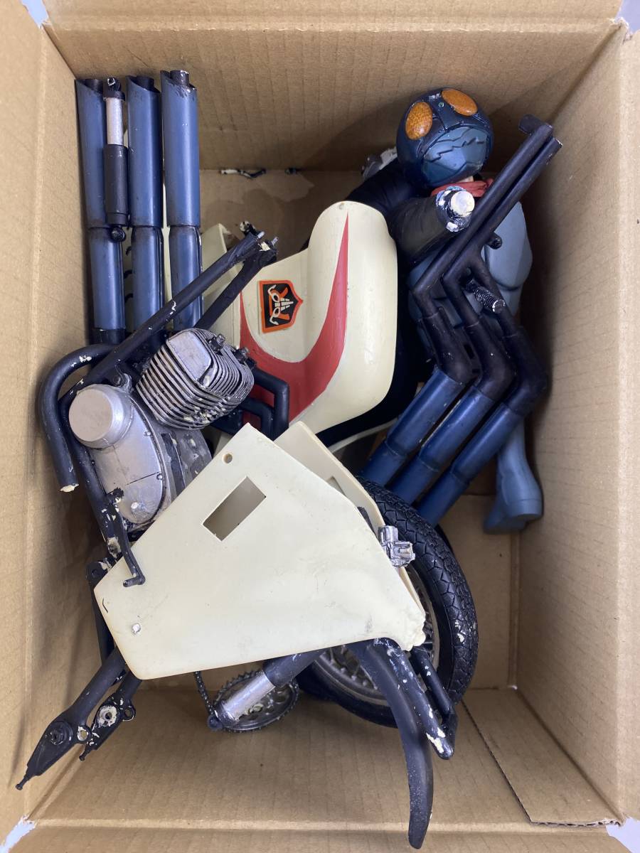 仮面ライダー 旧1号＆サイクロン号 コトブキヤ ガレージキット 完成品