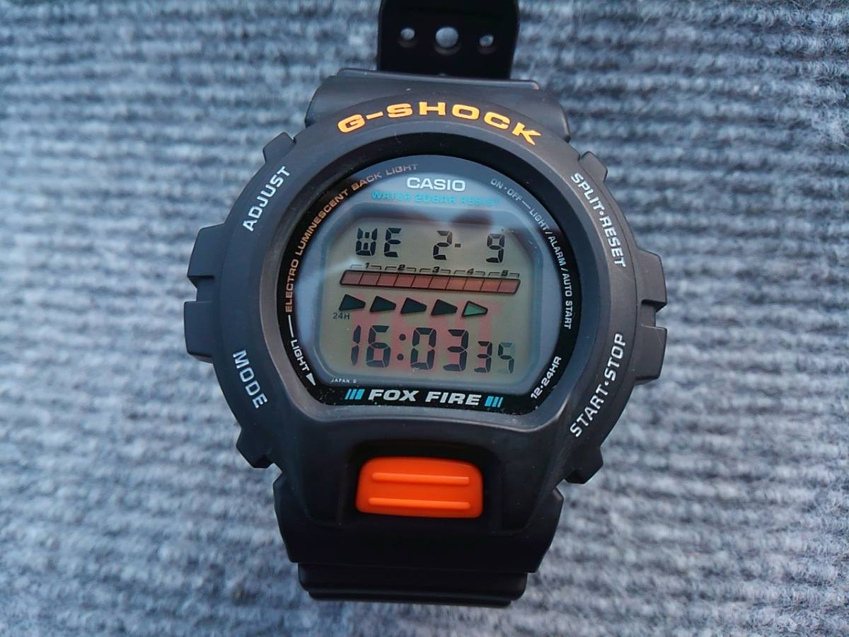 極美品 CASIO G-SHOCK DW-6600B FOXFIRE KENT限定モデル 箱説明書