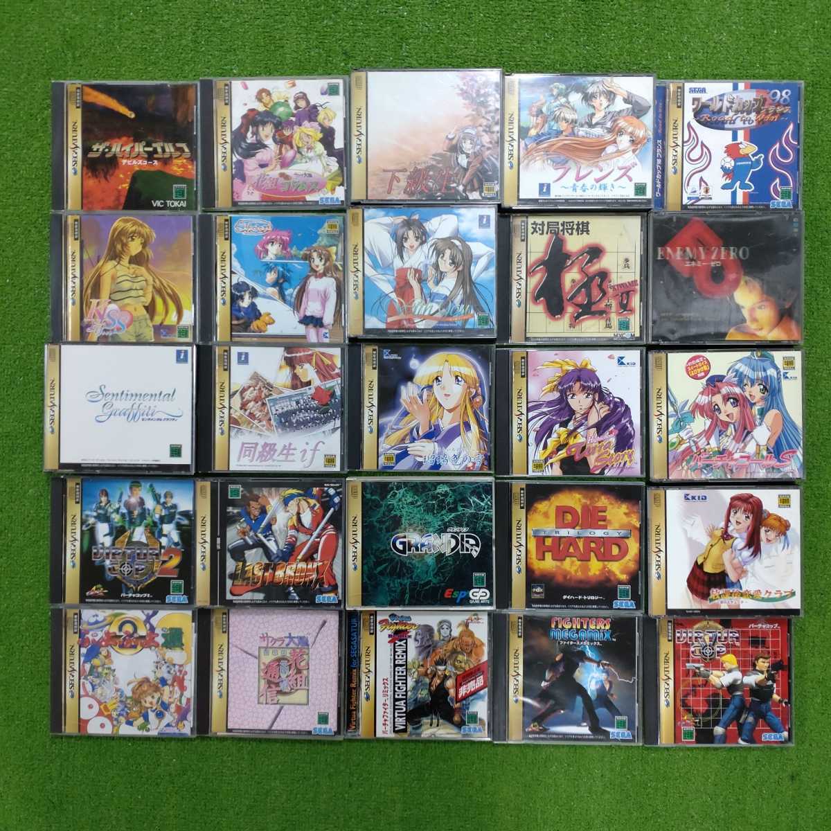 Yahoo!オークション - SEGA SATURN セガサターン ソフト 25本 まとめ売