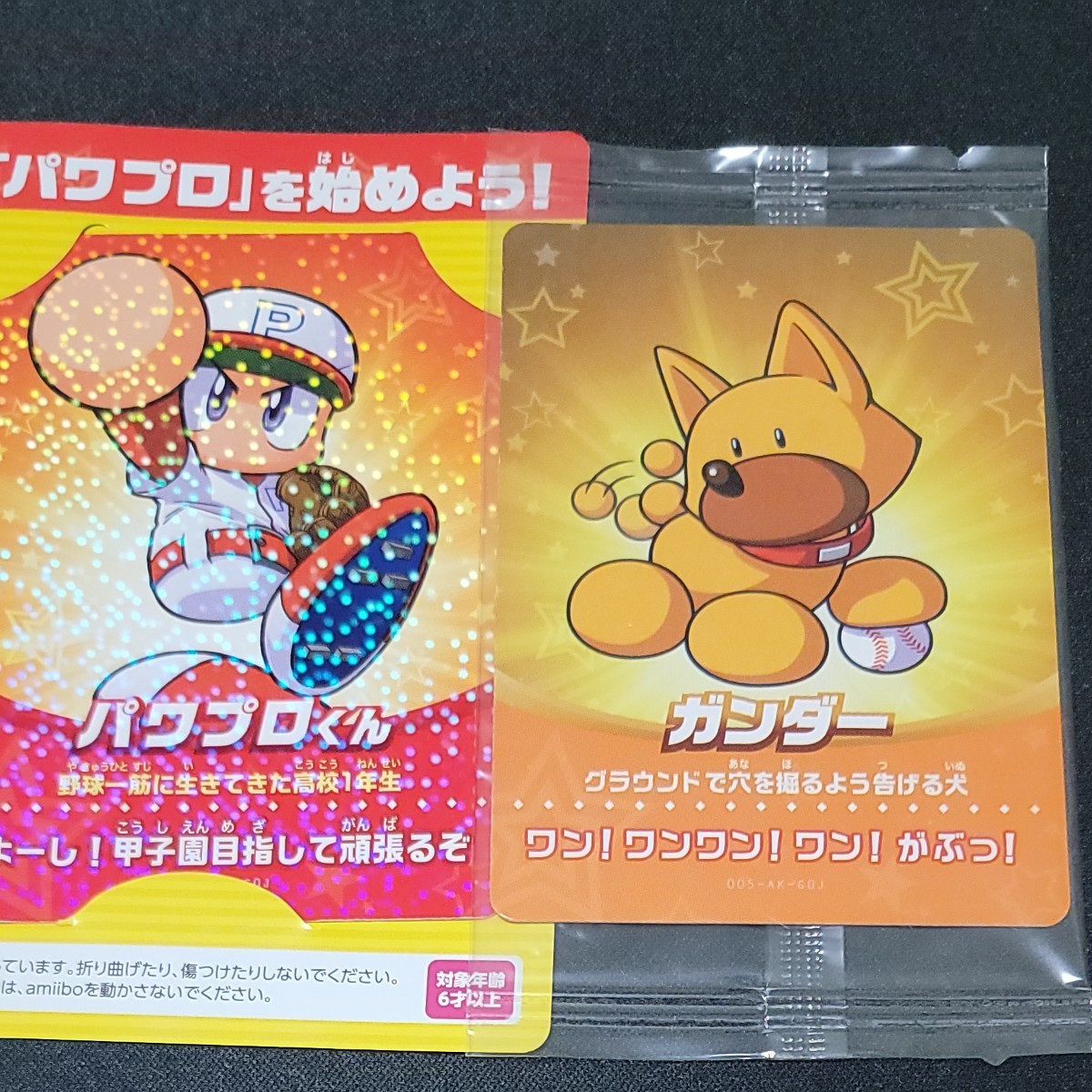 ガンダー パワプロくん amiiboカード アミーボ 実況パワフルプロ野球