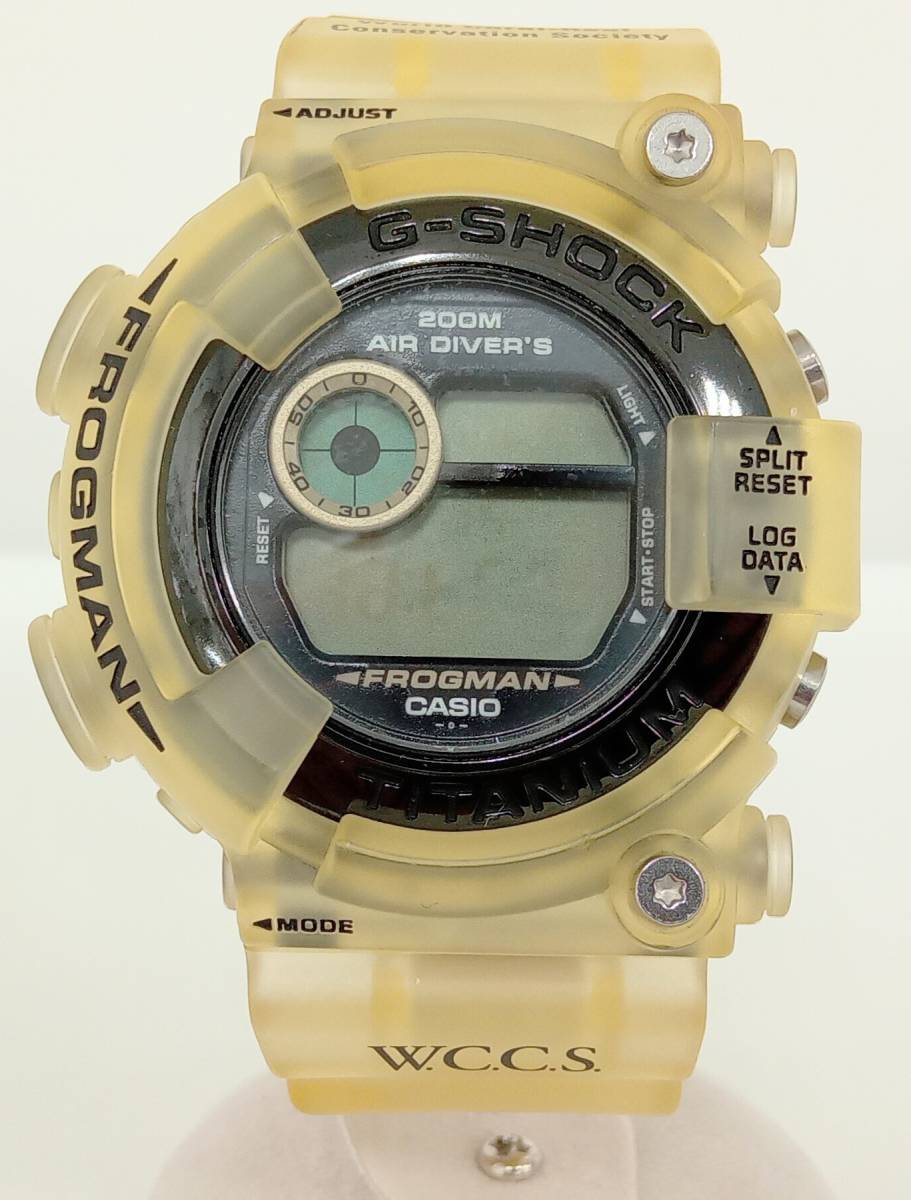 Yahoo!オークション - ジャンク CASIO G-SHOCK フロッグマン DW-8200