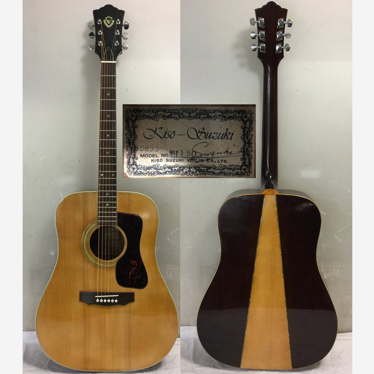 Yahoo!オークション - KISO-SUZUKI 木曽鈴木バイオリン W-150 アコース