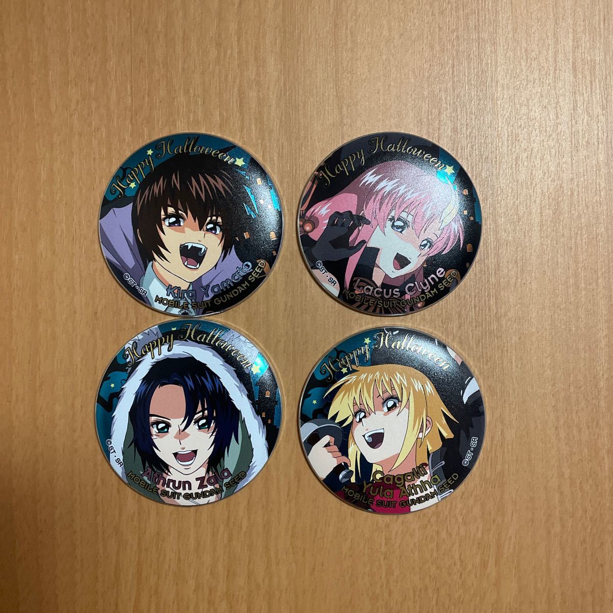 ガンダムカフェ ハロウィン マグネットバッジ 全種類 SEED ガンダム