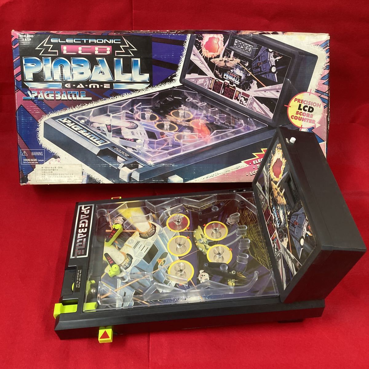 昔のピンボールゲームのスコアー板 【昭和レトロ コンバット】 昔の