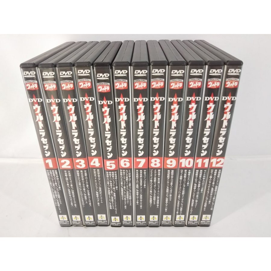 Yahoo!オークション - ウルトラセブン DVD 全12巻セット