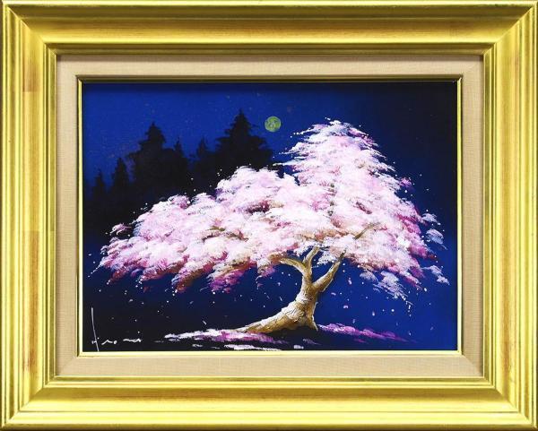 Yahoo!オークション - 【真作】【WISH】立川広己「月明り」油彩 4号 優