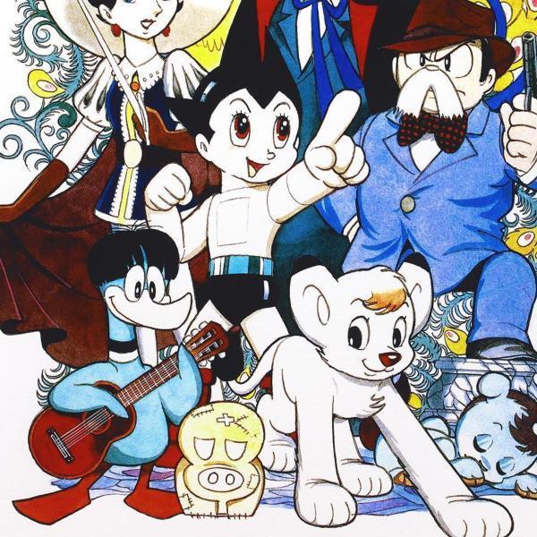 Yahoo!オークション - 【真作】【WISH】手塚治虫「キャラクター集合」