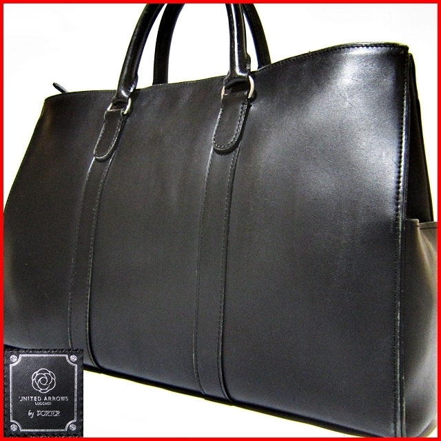 即決 UNITED ARROWS by PORTER レザーバッグ ユナイテッドアローズ