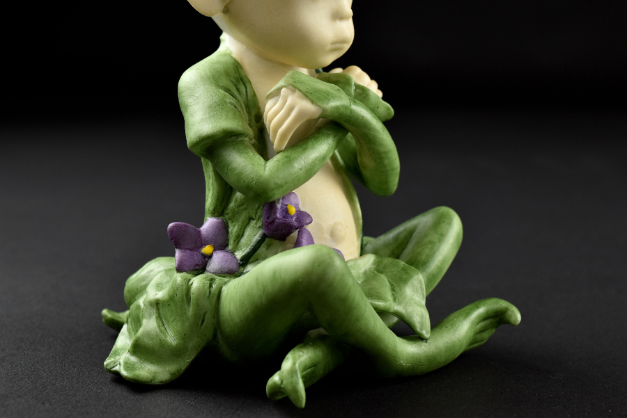 Yahoo!オークション - 【蔵c8548a】人形作家 与勇輝 森の妖精 コロボッ