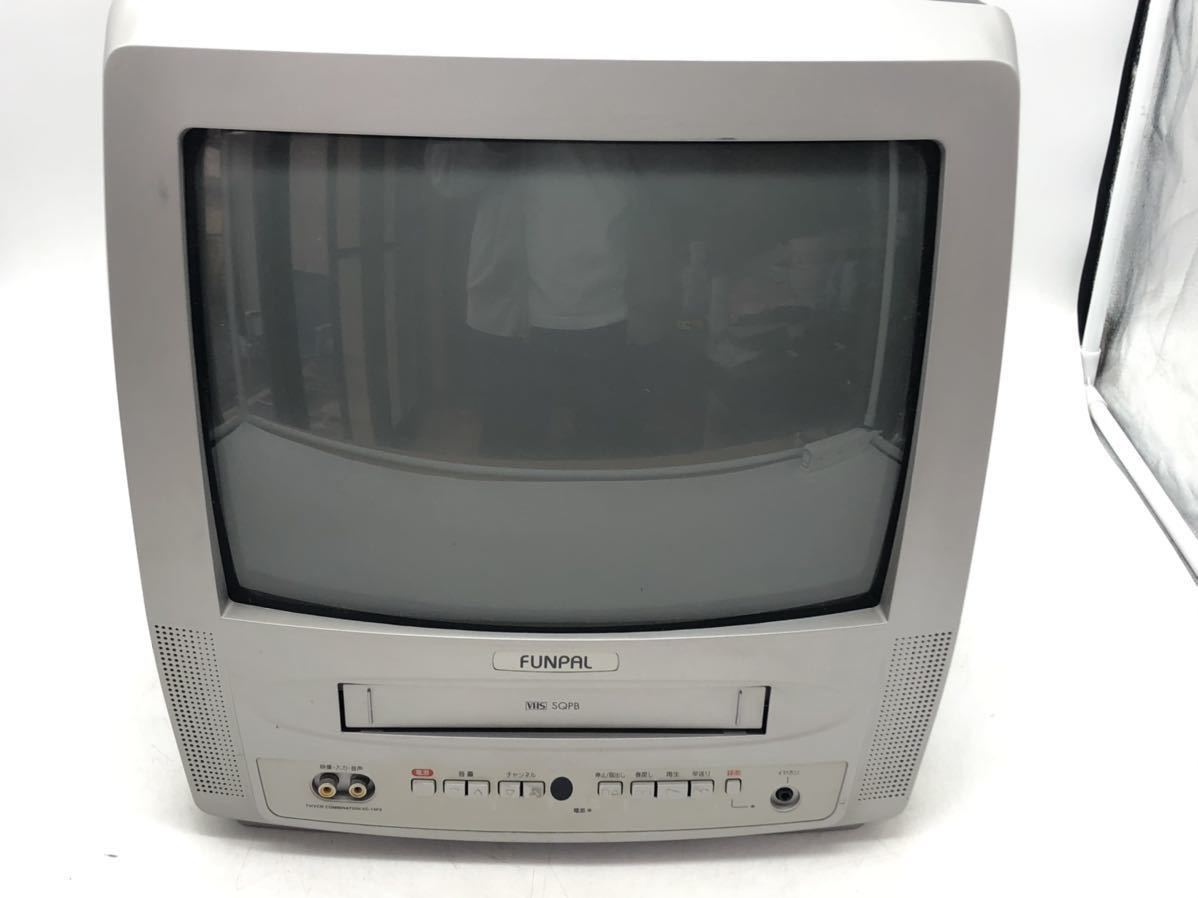 Yahoo!オークション - 船井電機 FUNPAL VC-14F2 テレビデオ 14型 カラ