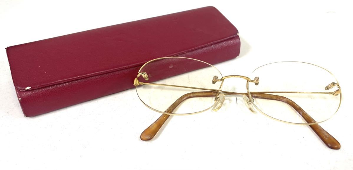 Yahoo!オークション - PARIS MIKI パリミキ 眼鏡 メガネ K18 750 ゴー