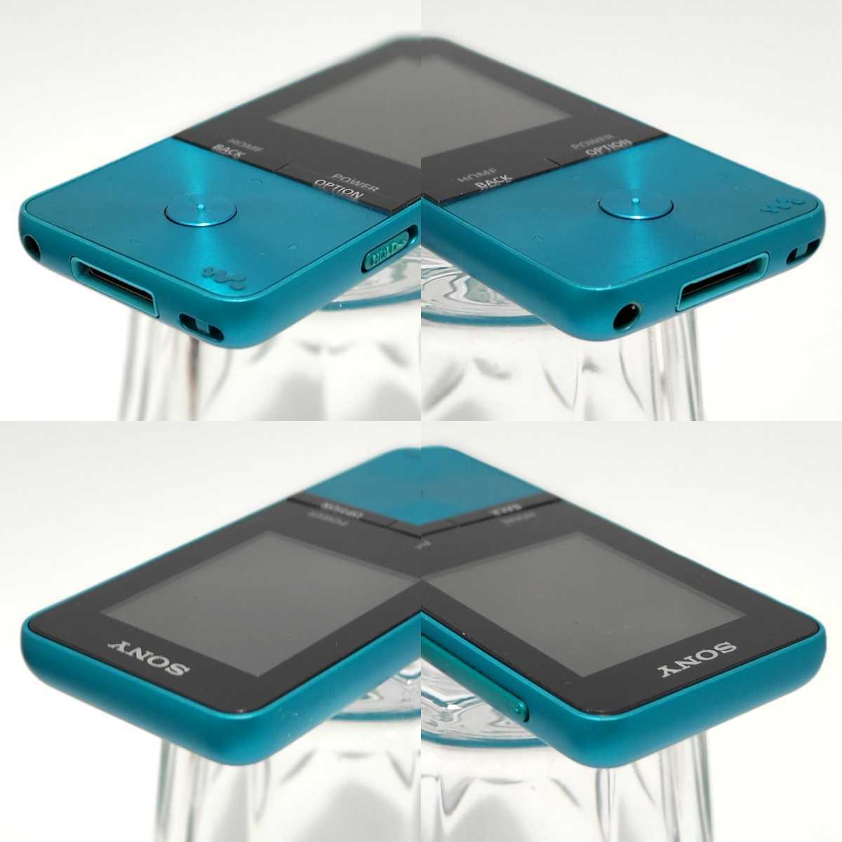 2005525【外装綺麗】SONY NW-S313 WALKMAN 4GB ブルー Bluetooth