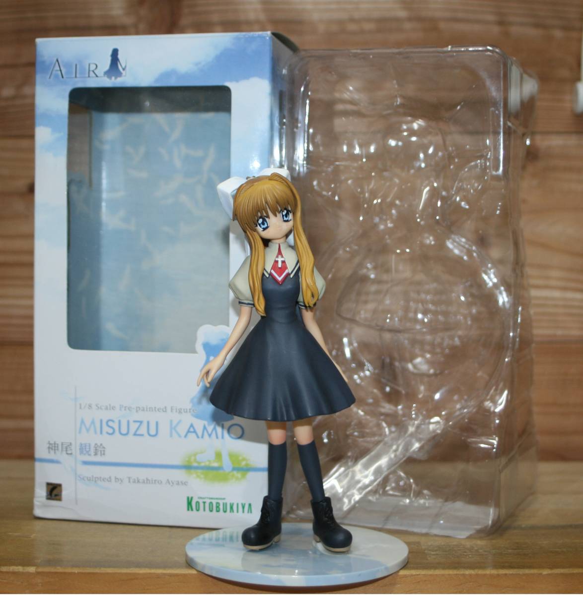 Yahoo!オークション - 開封品 AIR 神尾観鈴 (1/8 壽屋 検索 霧島 佳乃