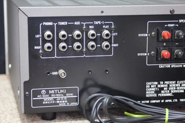 Yahoo!オークション - 美品 Victor JA-S15 ビクター プリメインアンプ