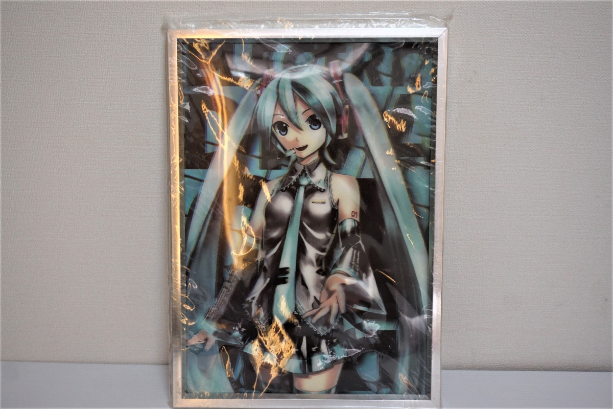 初音ミク 3Dクリアポスター パネル 初音ミク 3Dクリアポスター パネル